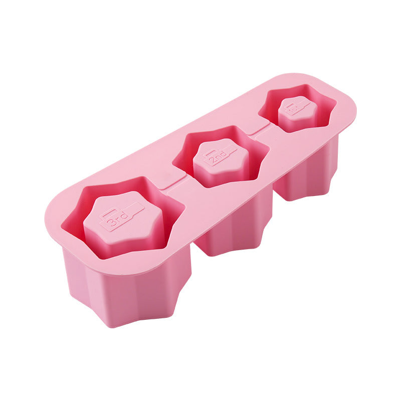 Silicone Easily Removable Mold Ice-making Polygon Ice Tray