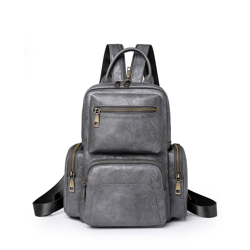 Women's Backpack PU Travel Lady Retro