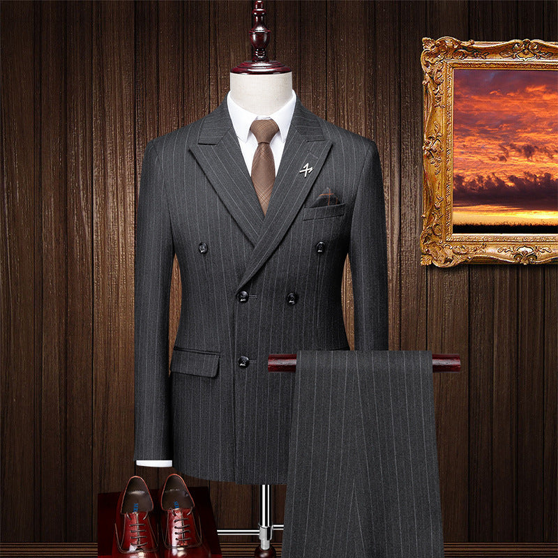 Groom Suit Men's Slim Fit Four Seasons Formal Wear