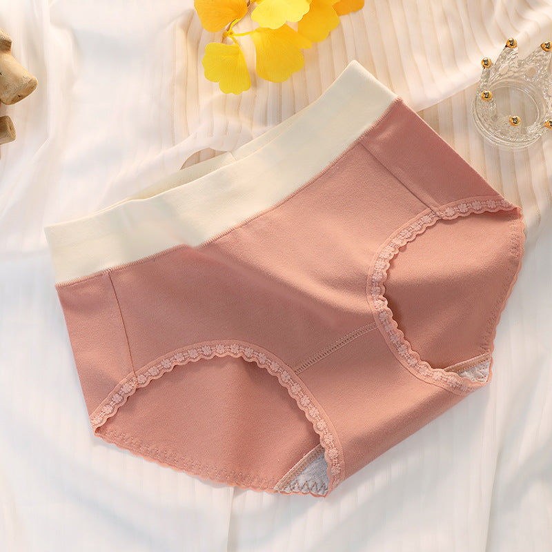 Graphene Antibacterial Mid-waist Cotton Women's Underwear