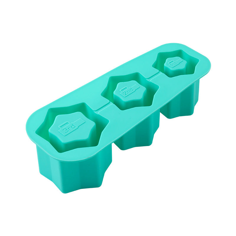 Silicone Easily Removable Mold Ice-making Polygon Ice Tray