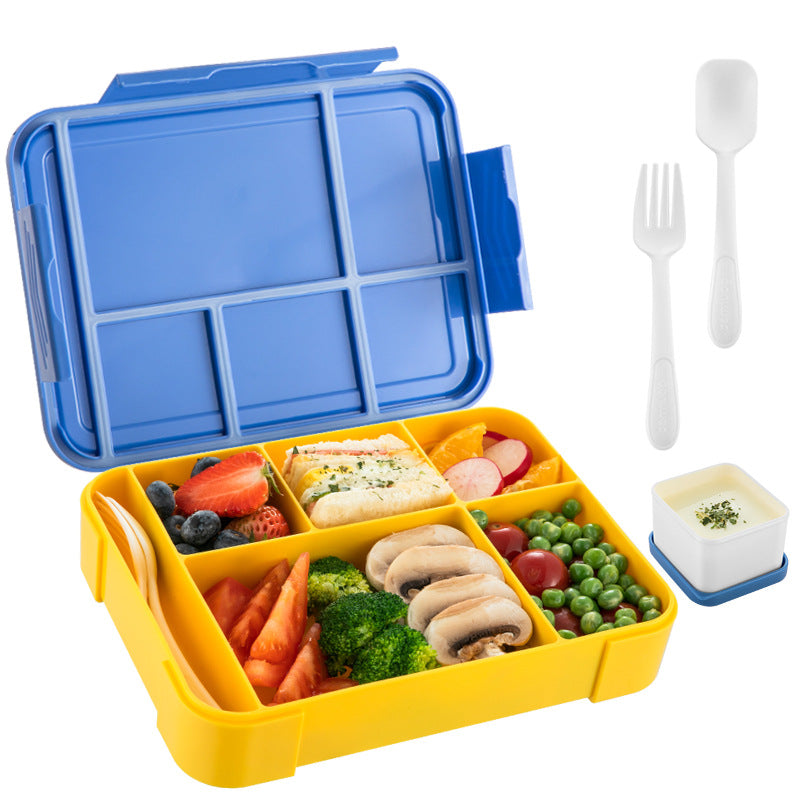 Children Student Compartment Seal Fruit Bento Box