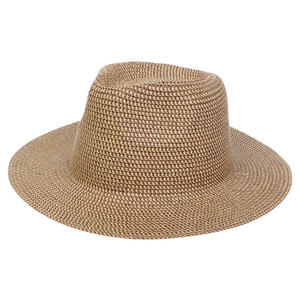 Men's Weaving Straw Hat Breathable Sun-proof Sun Protection