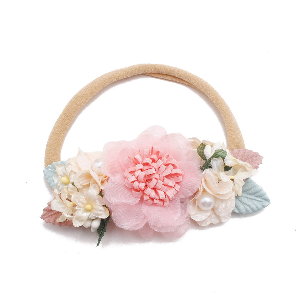 Children's Broken Hair All-match Baby Flower Hair Accessories