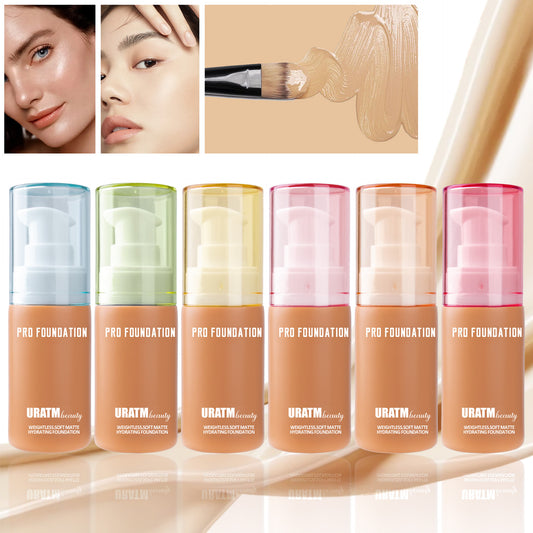 Makeup Liquid Foundation Matte Concealer Long Lasting Smear-proof Makeup