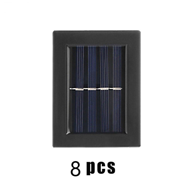 Solar Outdoor Garden Fence Decorative Wall Light