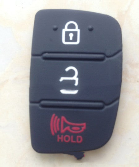 New Hot Sale Car Key Leather Silicone Button