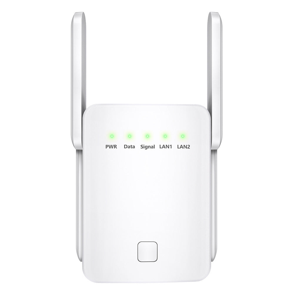 Upgraded Enhanced 1200m Dual-band WiFi Relay 5G Wireless Signal Amplification Enhancer WiFi Extender