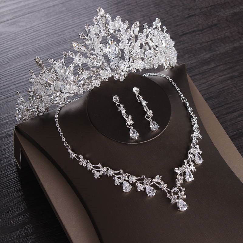 Bridal Tiara White Wedding Dress Birthday