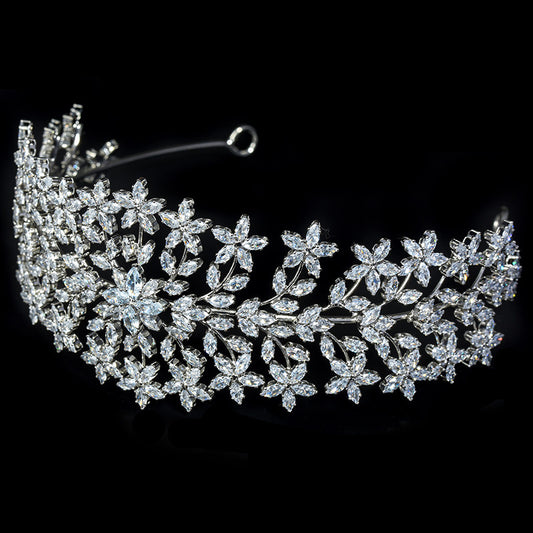 Bridal Tiara Princess Wedding Dress Headband