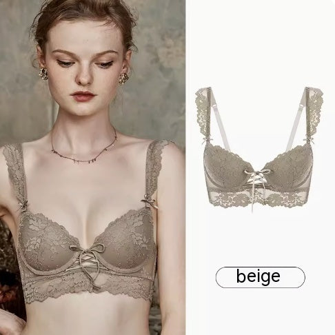 Adjustable Bra French Lace Bra Set