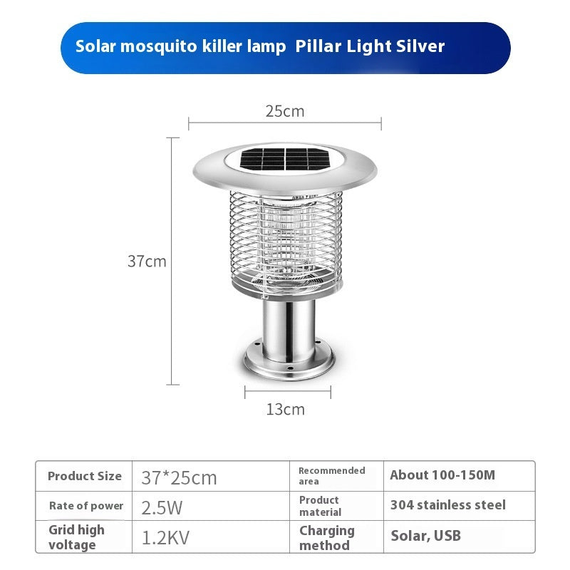 Outdoor Waterproof Solar Mosquito Lamp Household Mosquito Lamp