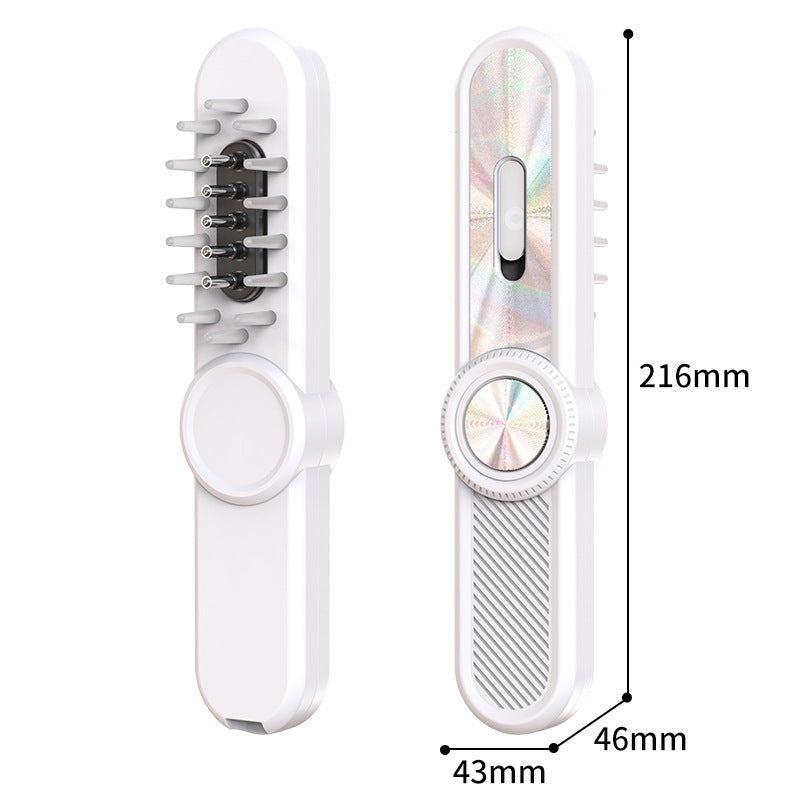 Scalp Medicine Supplying Device Ball Red Light Electric Massage Comb