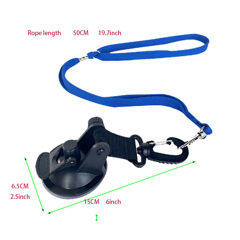 Pet Bathing Fixed Artifact Bathing Fixed Suction Cup Traction Rope Anti-grab And Anti-disturbance Suction Cup Handcuffs Finished Product