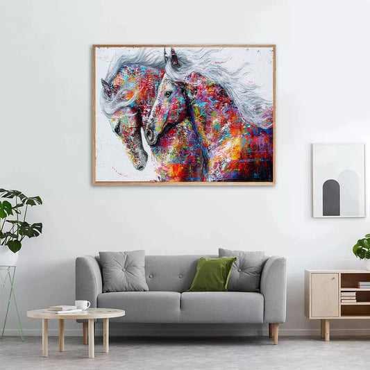 Handmade Diamond Painting Horse Kit For Sale