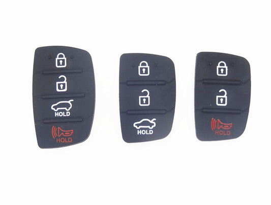 New Hot Sale Car Key Leather Silicone Button