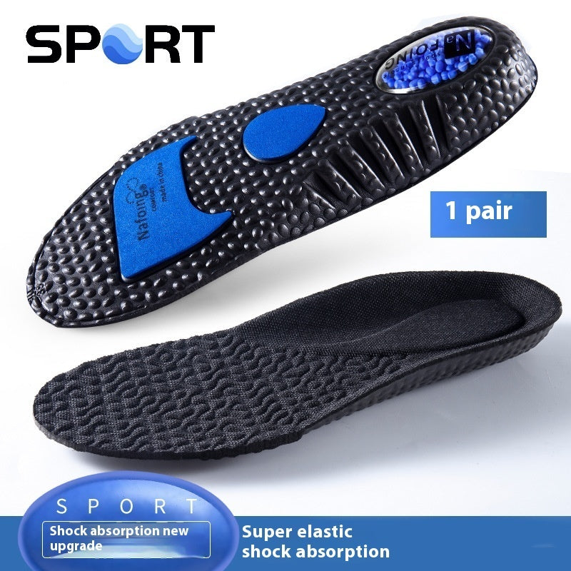 Men's Popcorn Shock Absorbing Air Cushion Sports Insole