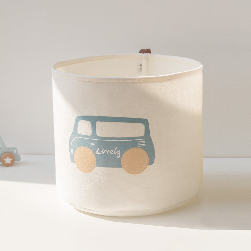 Storage Bucket Felt Storage Large Capacity Toy Storage Basket