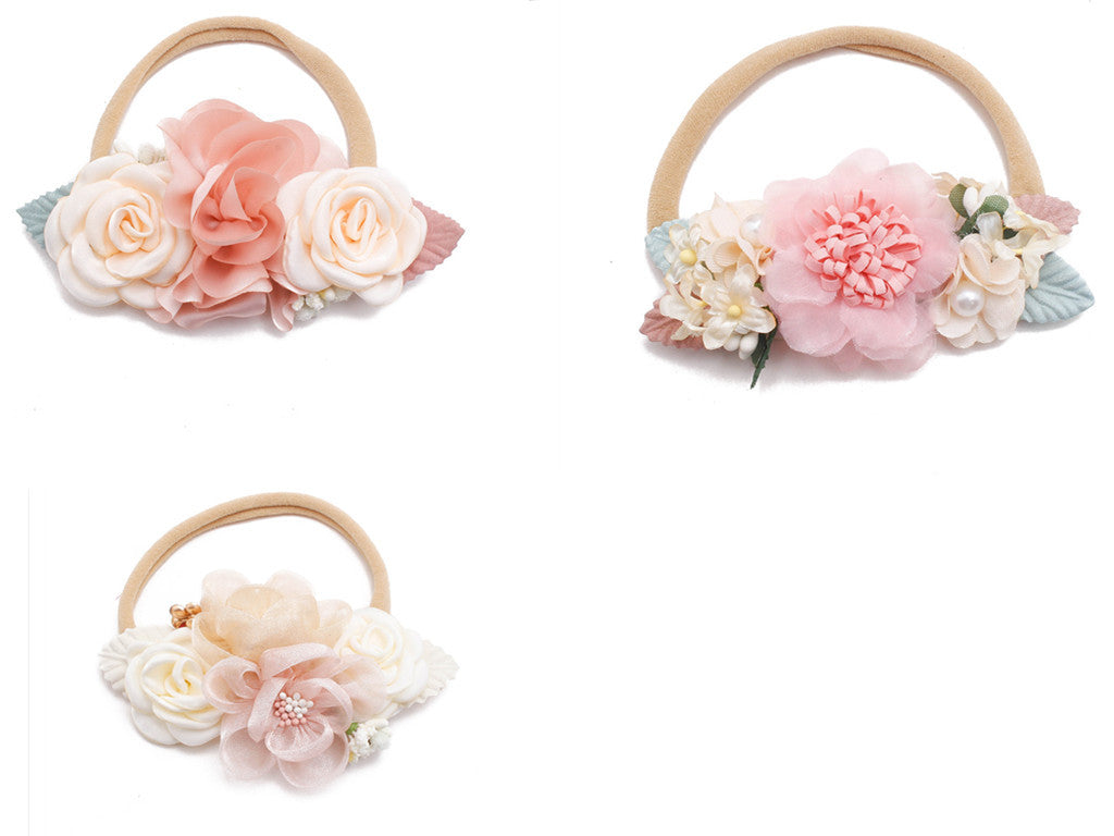 Children's Broken Hair All-match Baby Flower Hair Accessories