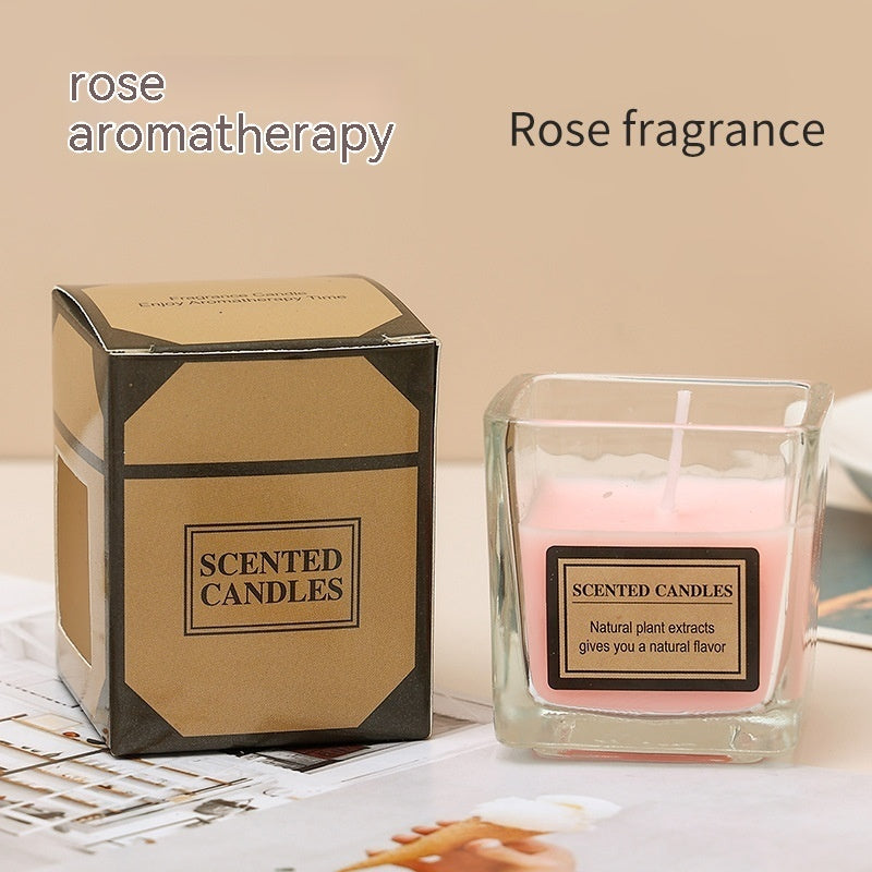 Smoke-free Glass Aromatherapy Candle