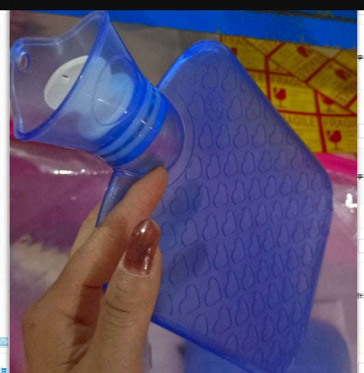 Silicone Rubber Water-Filled Hot Water Bottle Plastic PVC Hot Water Bottle