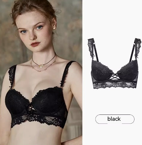 Adjustable Bra French Lace Bra Set