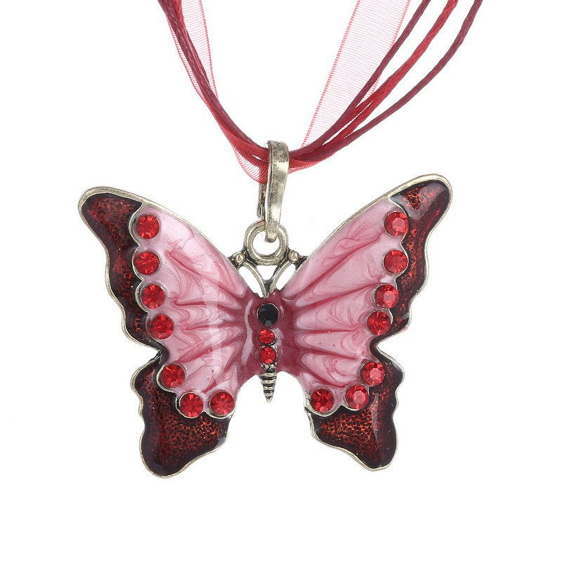 Hot Sale Ethnic Style Butterfly Alloy Necklace