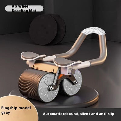 Flat Support Abdominal Wheel Automatic Rebound Roll Abdominal