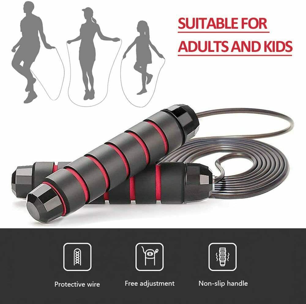 Adjustable Speed Skipping Rope