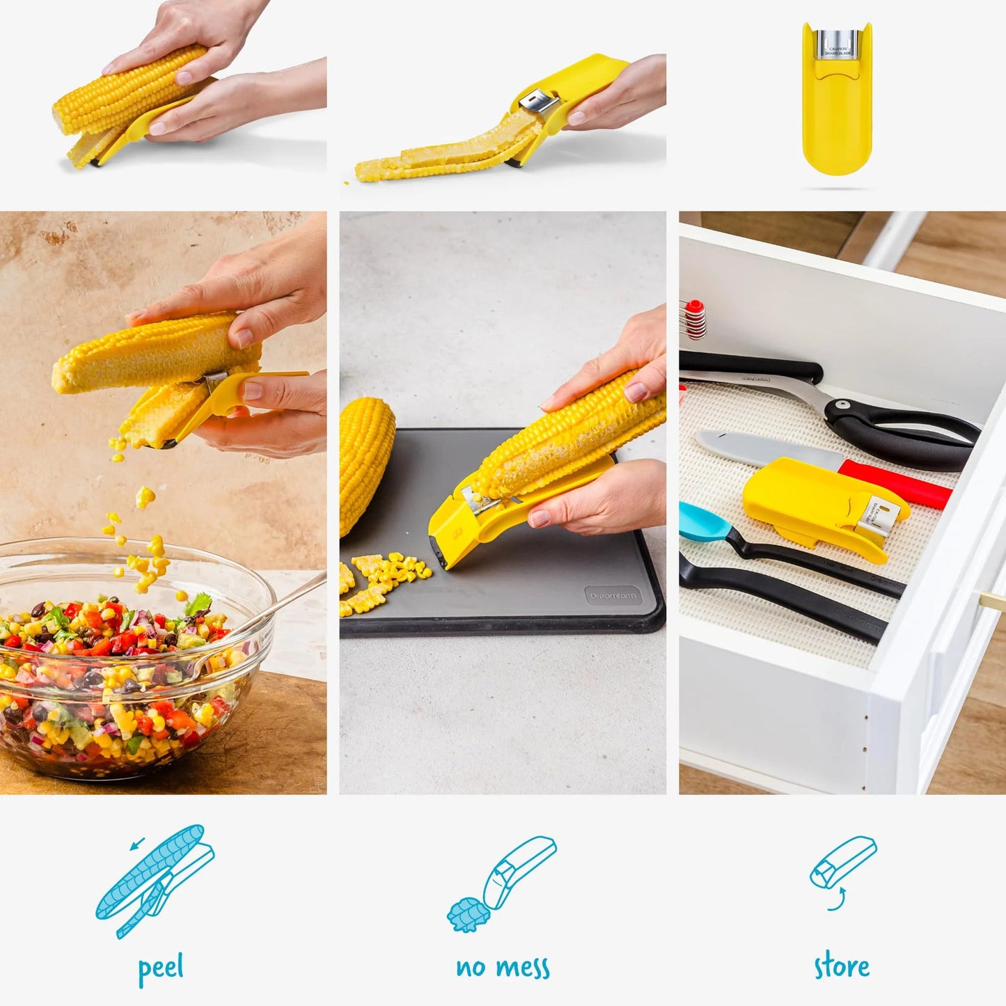 Corn Cob Peeling Machine Kitchen Small Tool Planer