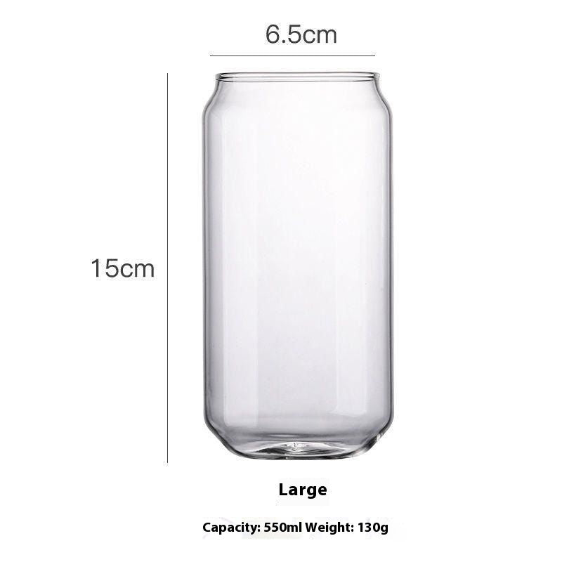 Simple And Transparent Versatile Glass Water Cup