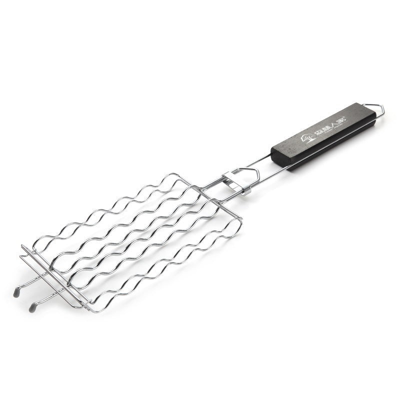 Outdoor BBQ Grill Barbecue Clip Barbecue Basket