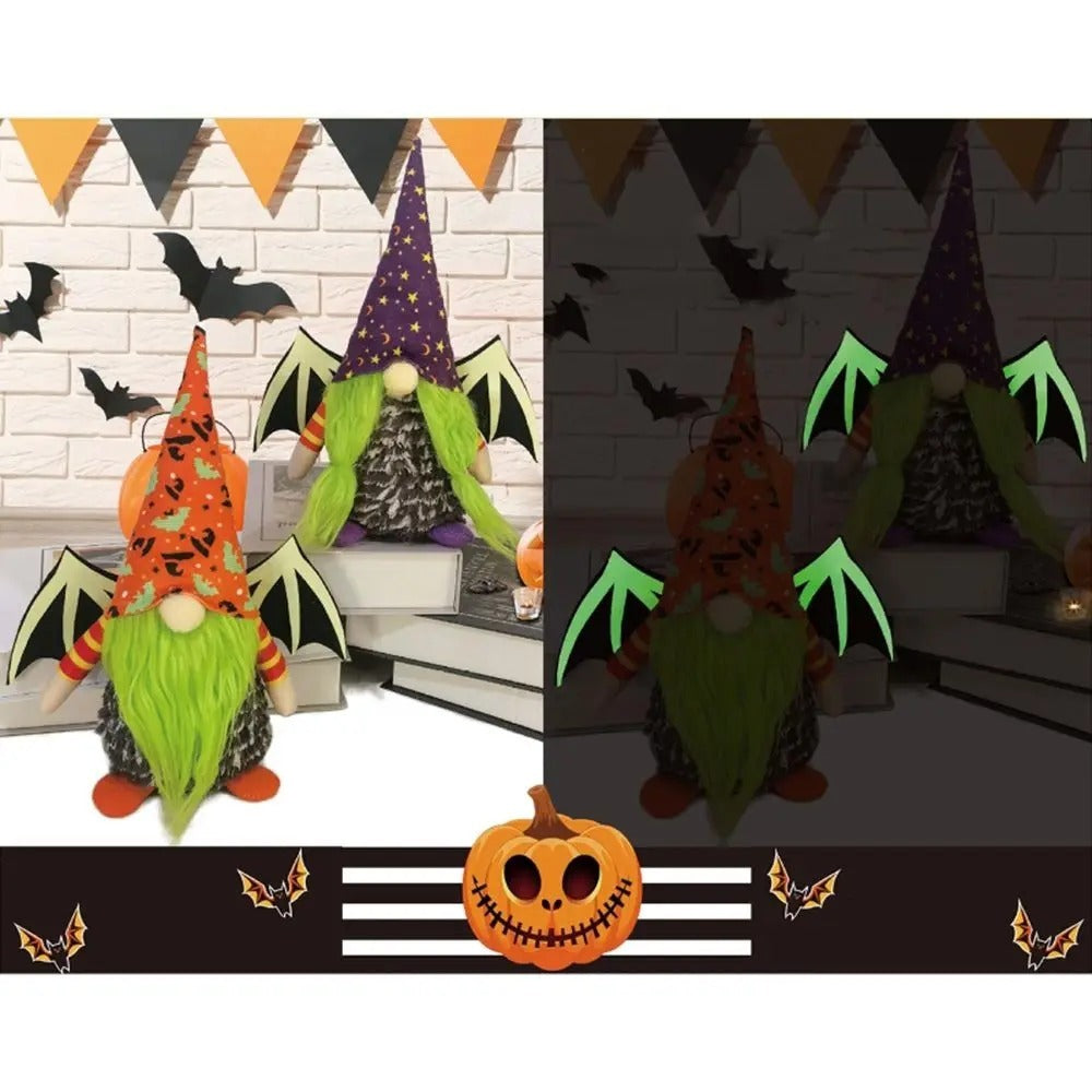 Halloween Glowing Bats Faceless Doll Halloween Decorations