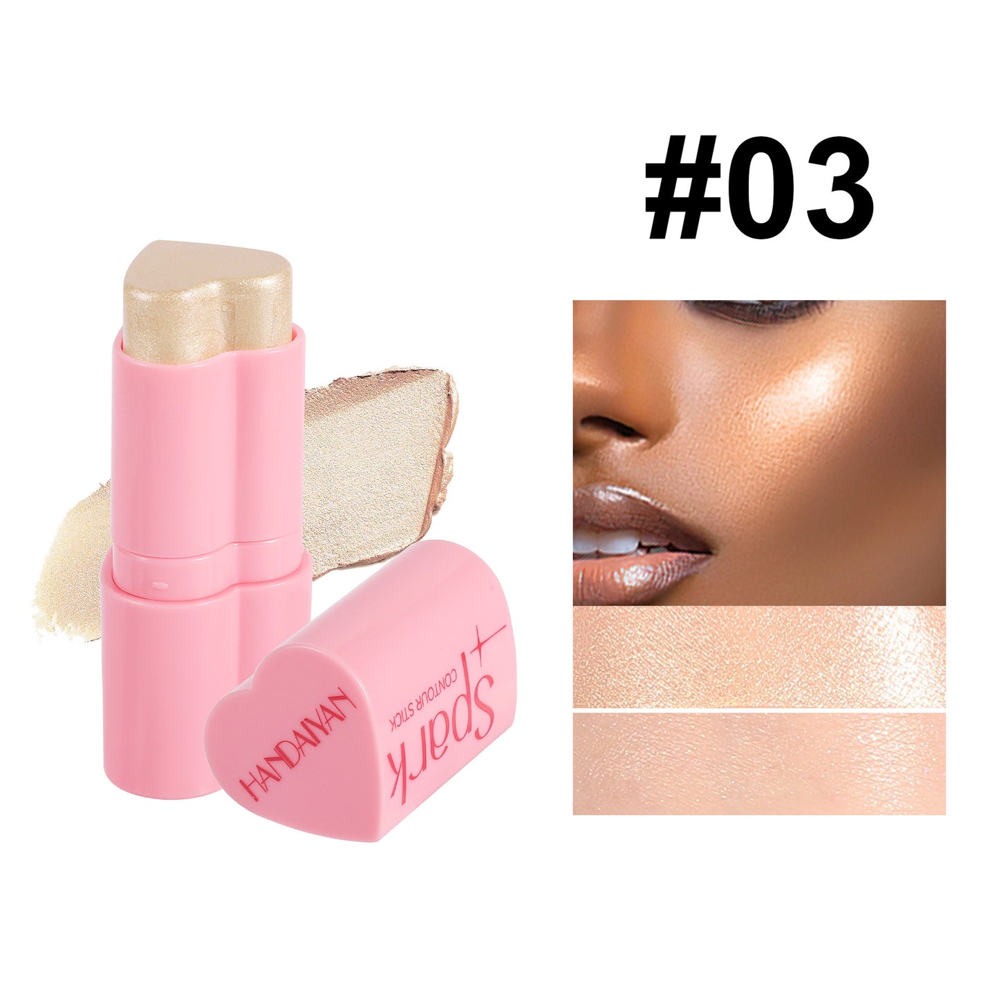 Blusher Highlighter Facial Brightening Contour Stick