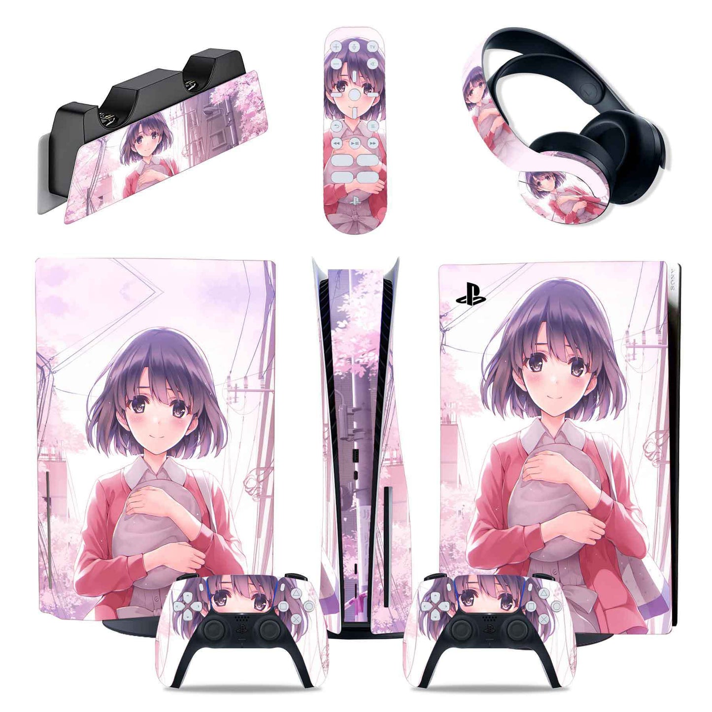 PS5 Sticker Set Game Console Full Body Sticker